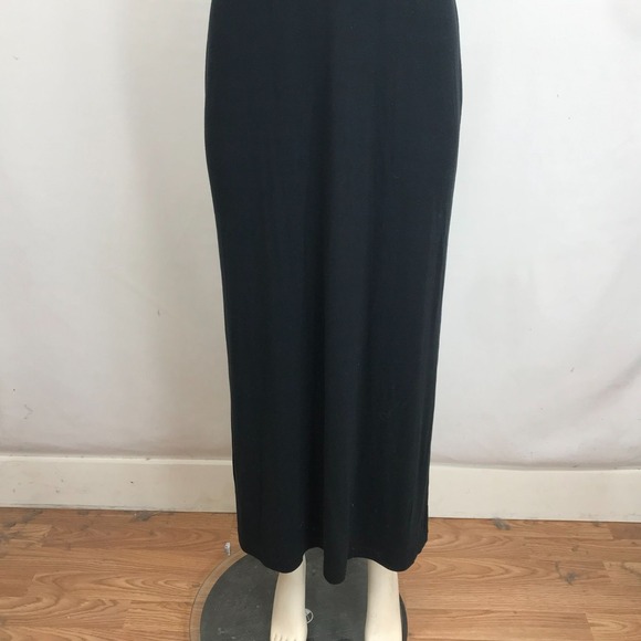 FREE PEOPLE FREE-EST - WOMENS XS -BLACK SLEEVELESS RACER BACK TANK DRESS - Picture 3 of 8